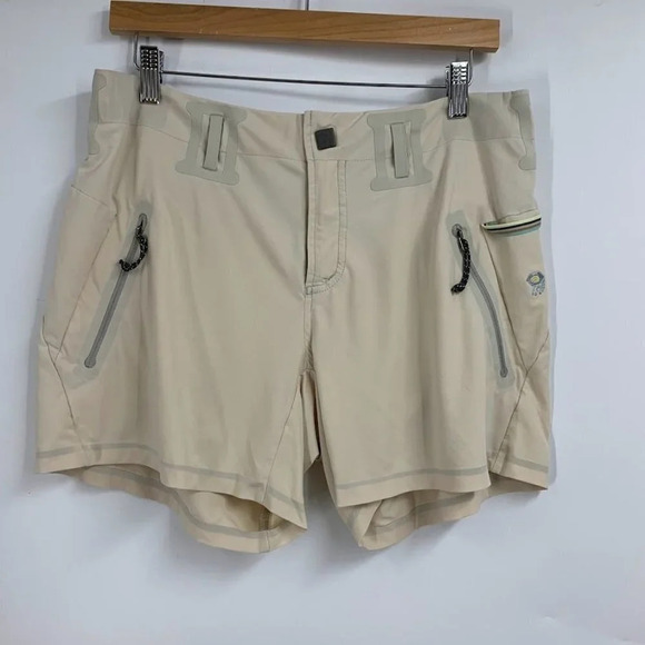 Mountain Hardwear Women's Athletic Mid Rise Outdoor Stretch‎ Shorts SIze 10 - Picture 1 of 13